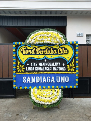 Papan Bunga Duka di Sanana Utara